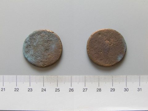 Coin of Caracalla, Roman Emperor, from Amasia, Yale University Art Gallery, inv. 1938.6000.4186