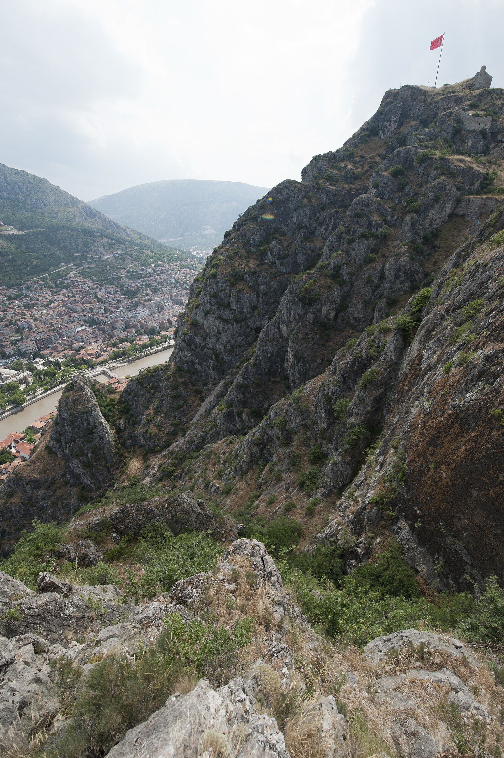 Amasya View from kale or near