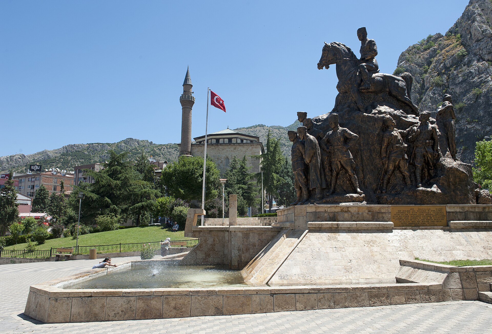 Amasya Atatürk equestrian monument