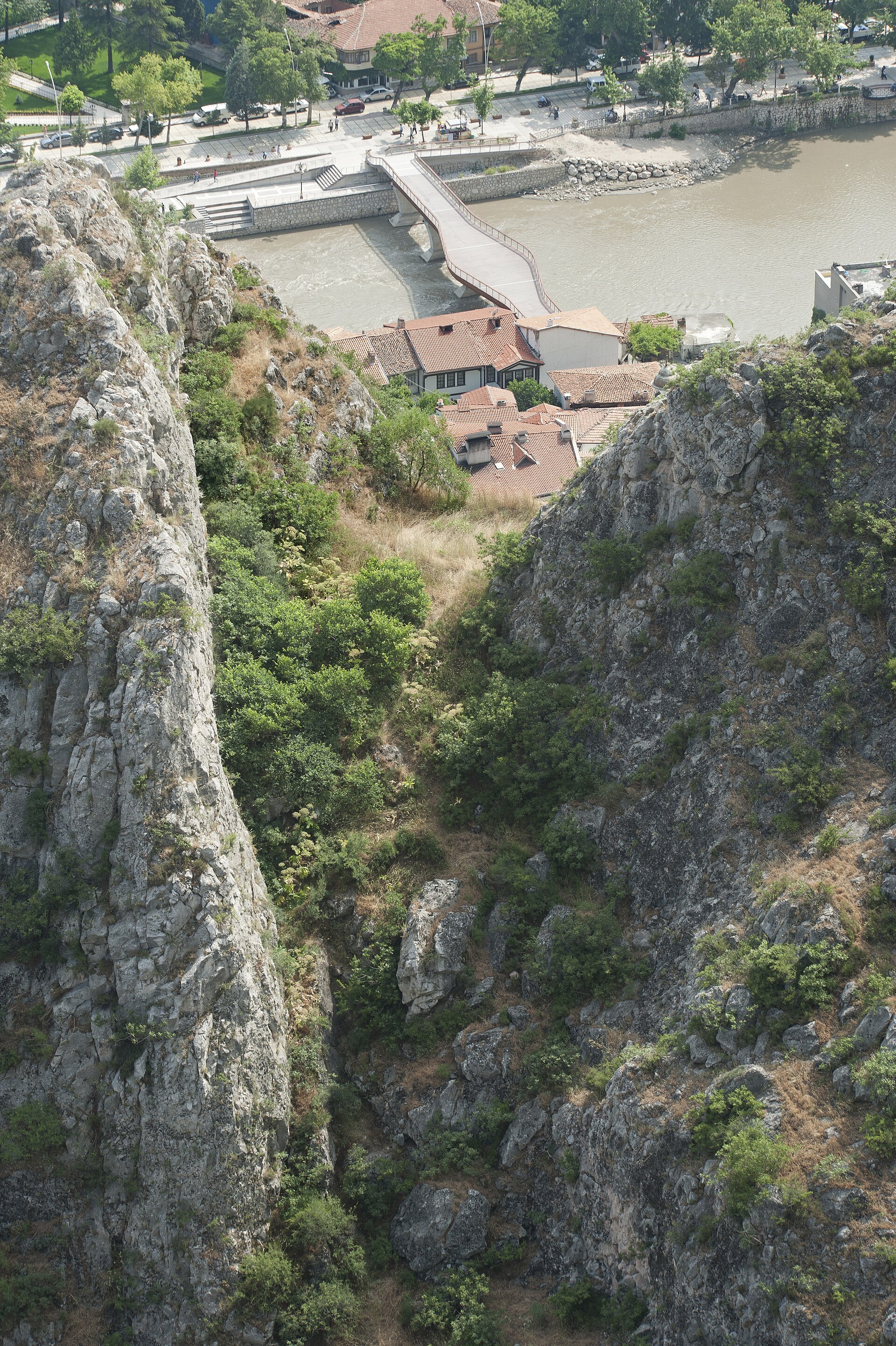 Amasya View from kale or near