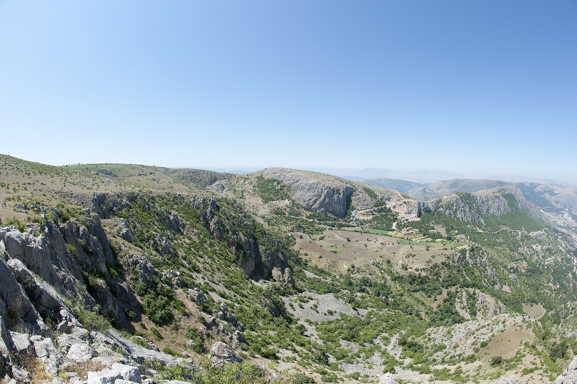 Amasya Mountain to south The mountains themselves