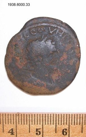 Coin of Septimius Severus, Emperor of Rome from Amaseia, Yale University Art Gallery, inv. 1938.6000.33