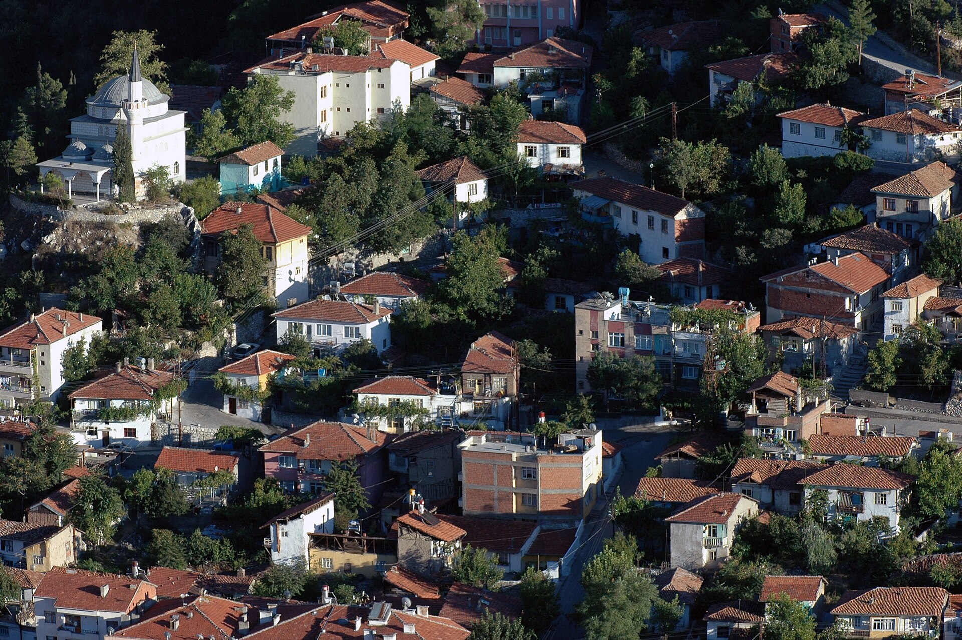 Amasya View from Kale or near Unidentified mosque