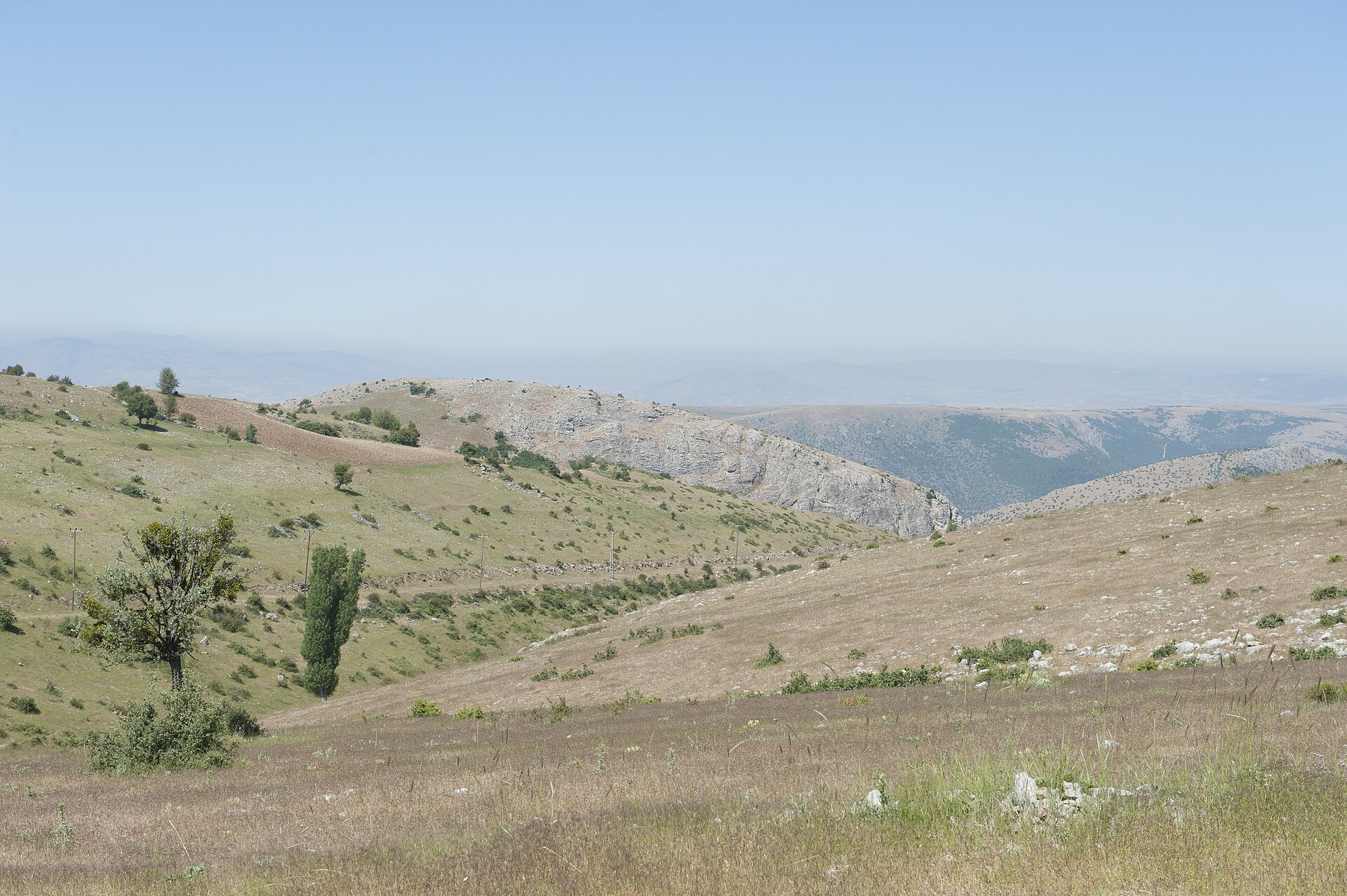 Amasya Mountain to south Plateau