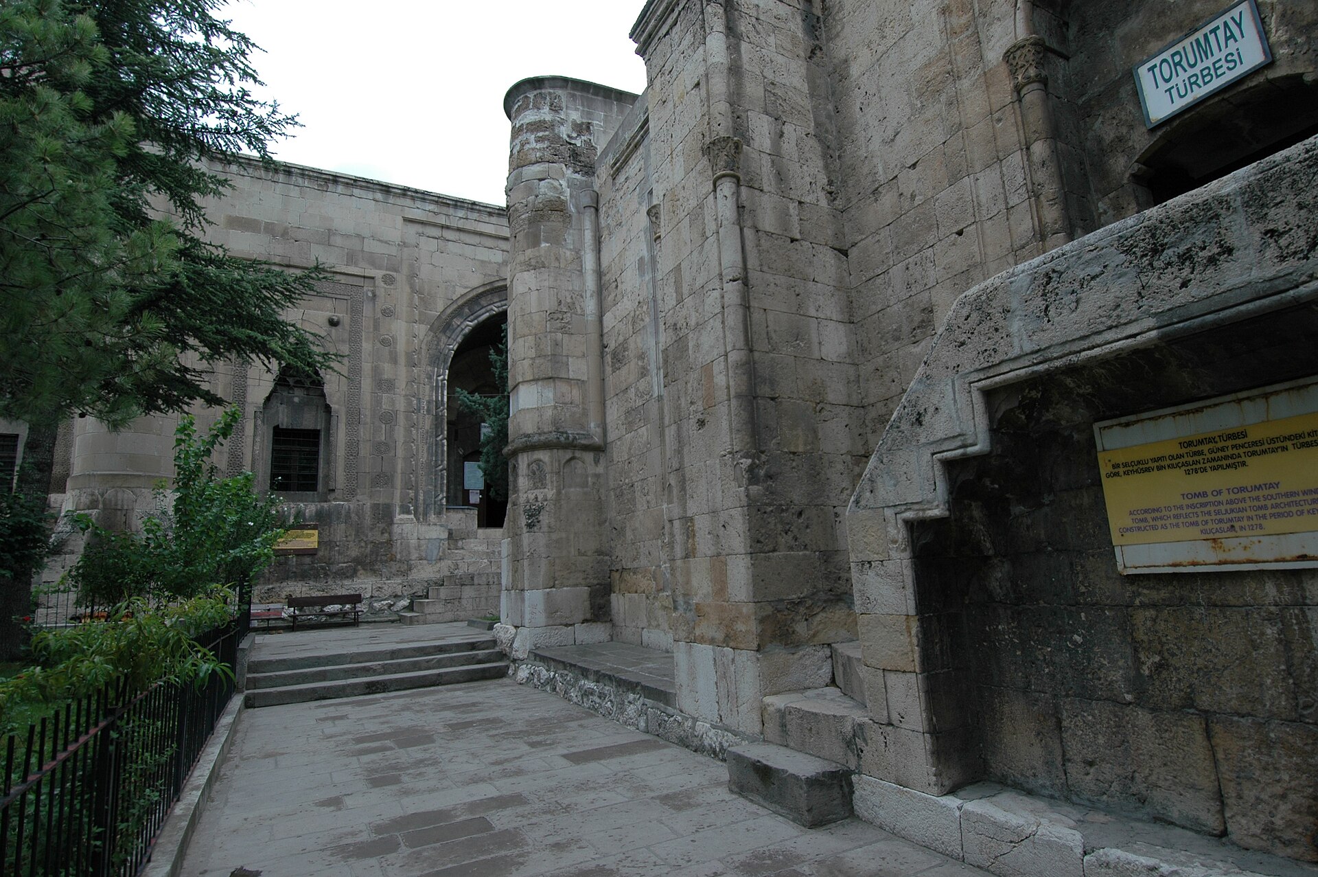 Amasya Gökmedrese complex Mosque exterior