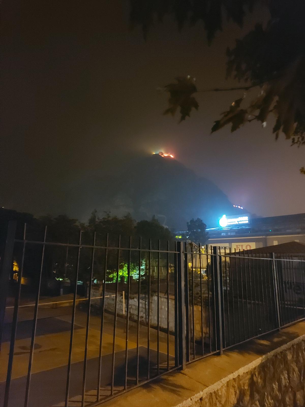 Amasya Kalesi Akşam