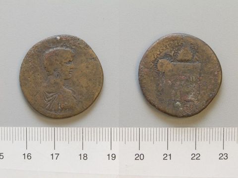 Dupondius of Geta Lucius Septimius, Emperor of Rome, from Amaseia, Yale University Art Gallery, inv. 1938.6000.1236