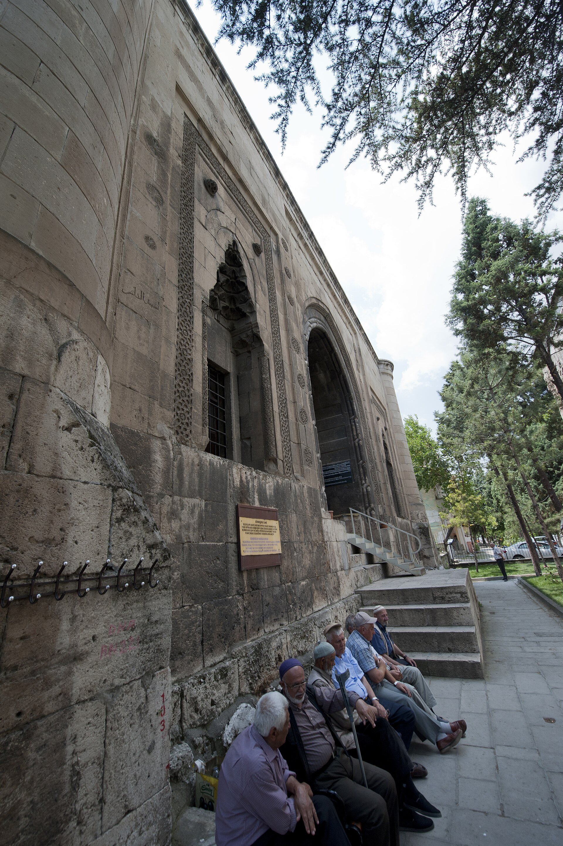 Amasya Gökmedrese complex Mosque exterior