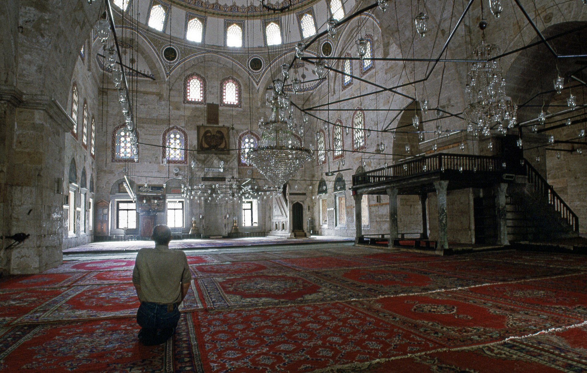Amasya Bayezid II Mosque Interior general