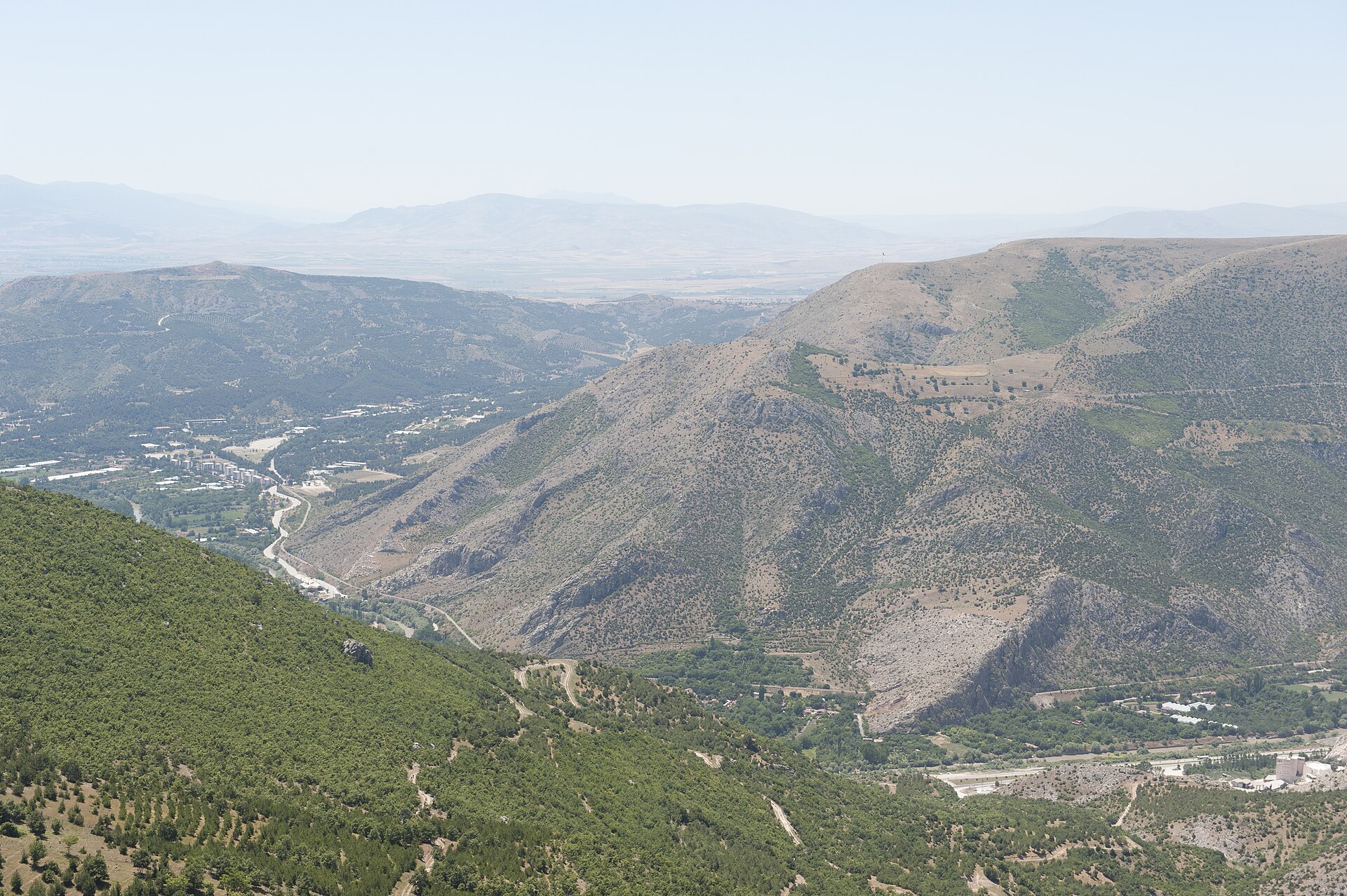 Amasya Mountain to south The mountains themselves