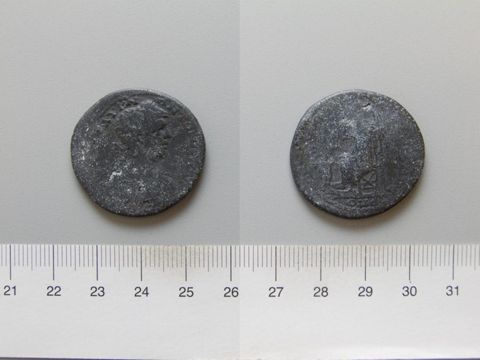 Coin of Caracalla, Roman Emperor, from Amasia, Yale University Art Gallery, inv. 1938.6000.4194
