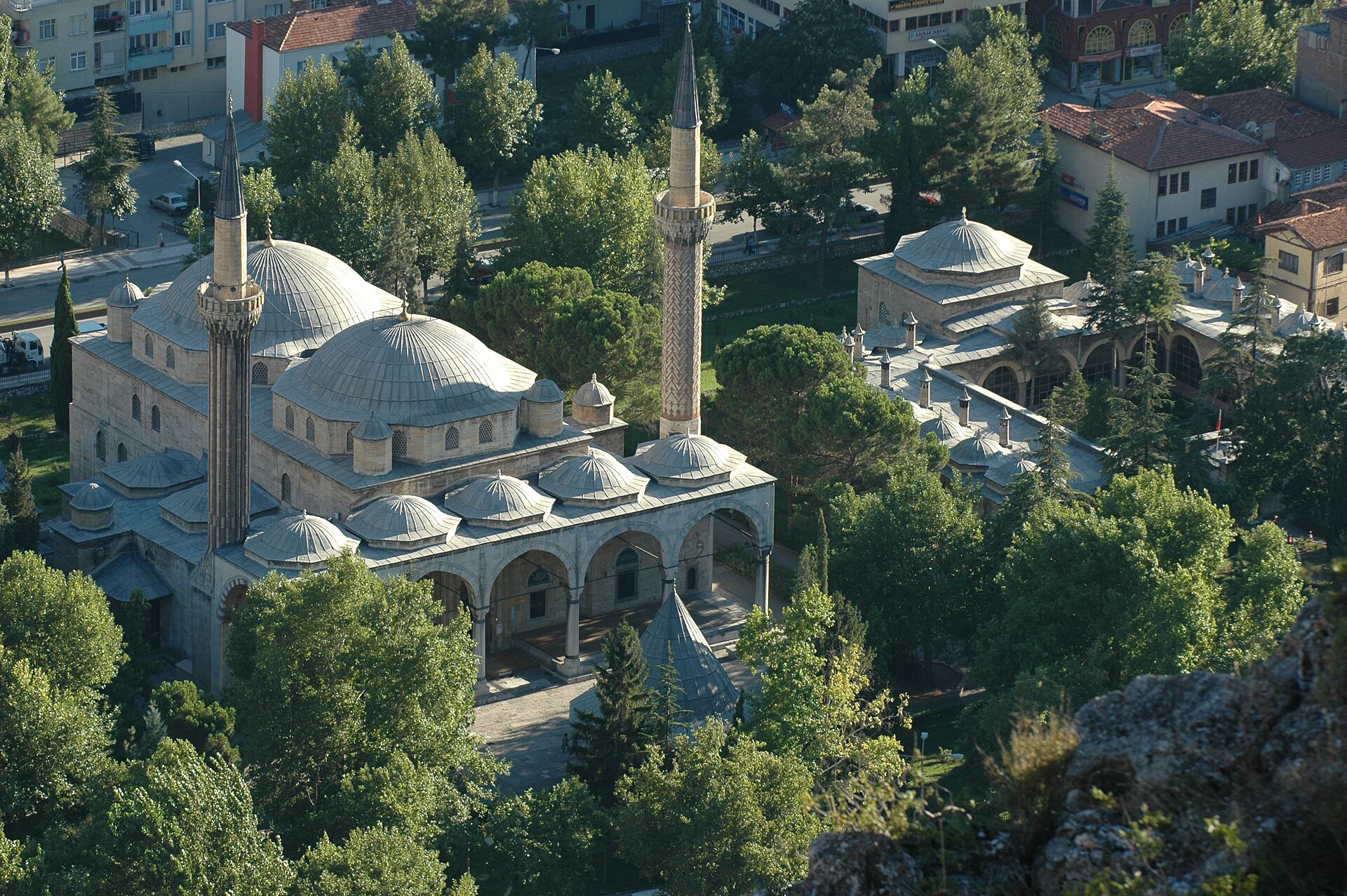 Amasya View from kale or near Bayezid II Mosque
