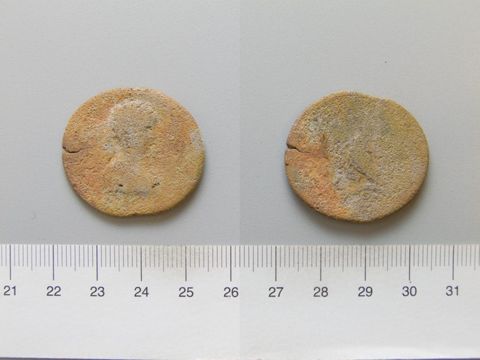 Coin of Caracalla, Roman Emperor, from Amasia, Yale University Art Gallery, inv. 1938.6000.4234