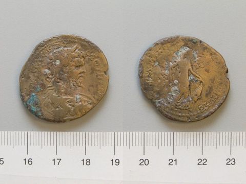 Coin of Septimius Severus, Emperor of Rome from Amaseia, Yale University Art Gallery, inv. 1938.6000.37