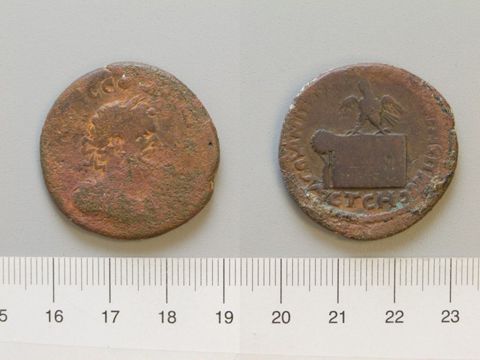 Coin of Septimius Severus, Emperor of Rome from Amaseia, Yale University Art Gallery, inv. 1938.6000.34