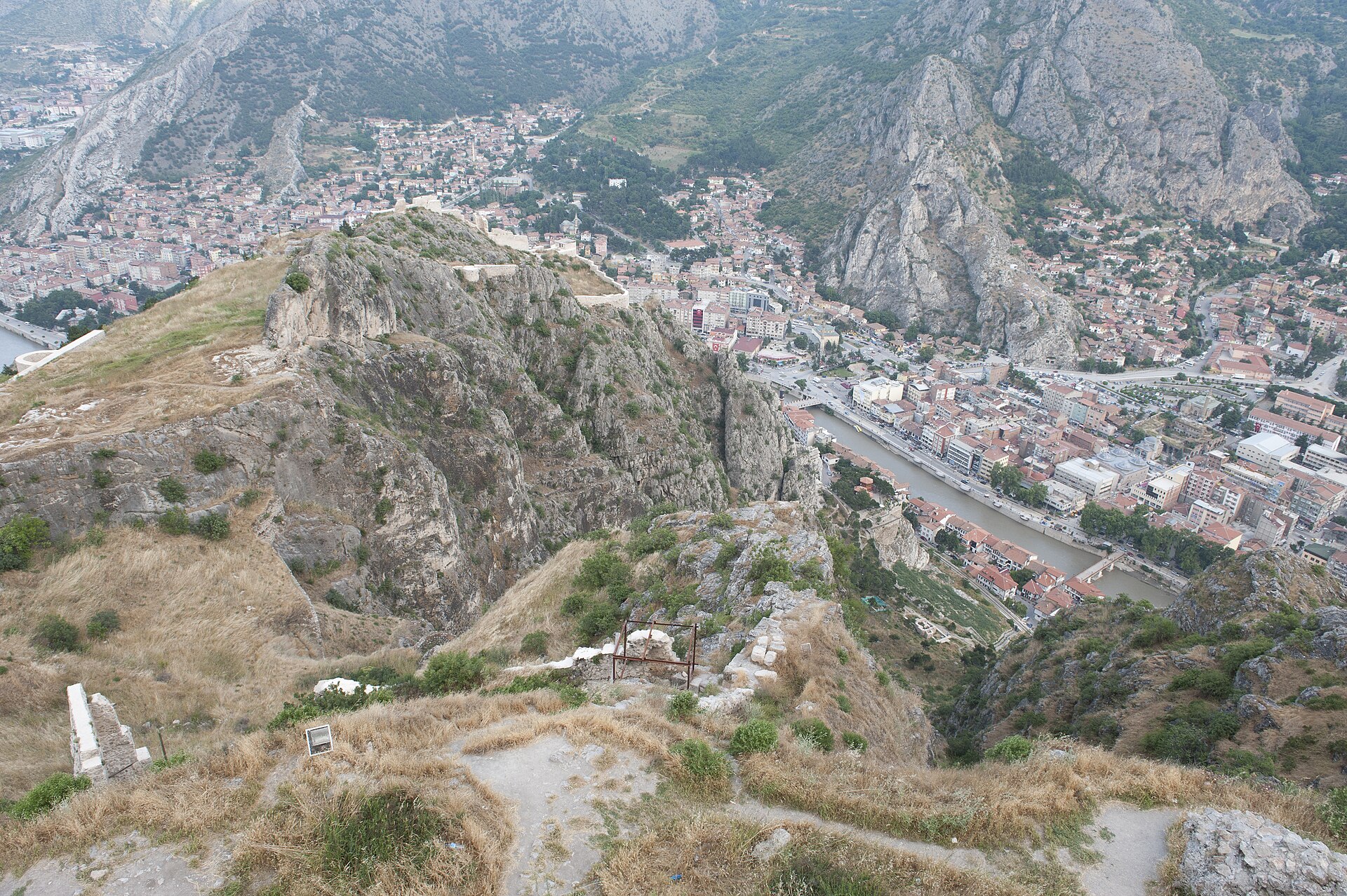 Amasya View from kale or near