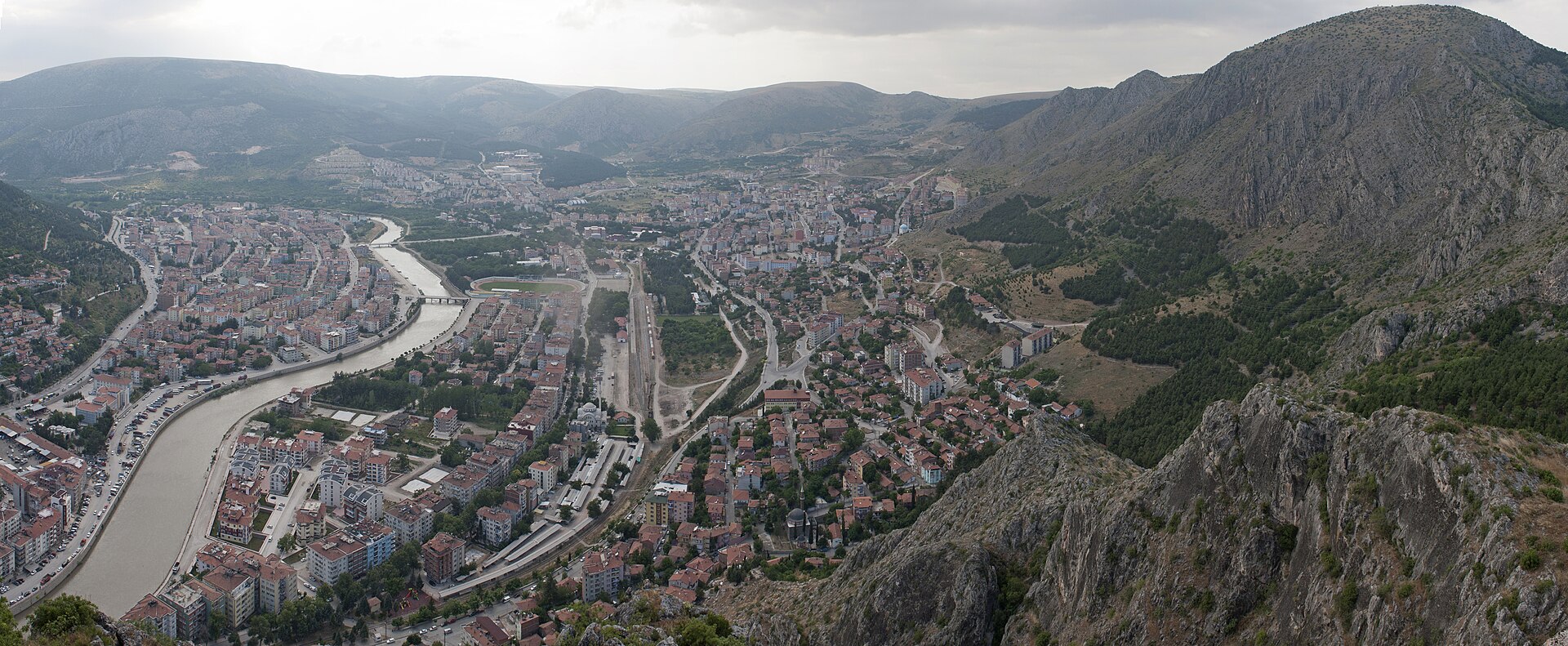 Boğazköy Mahallesi: Amasya'da Samsun-Kalın Hattı Üzerindeki Yerleşim