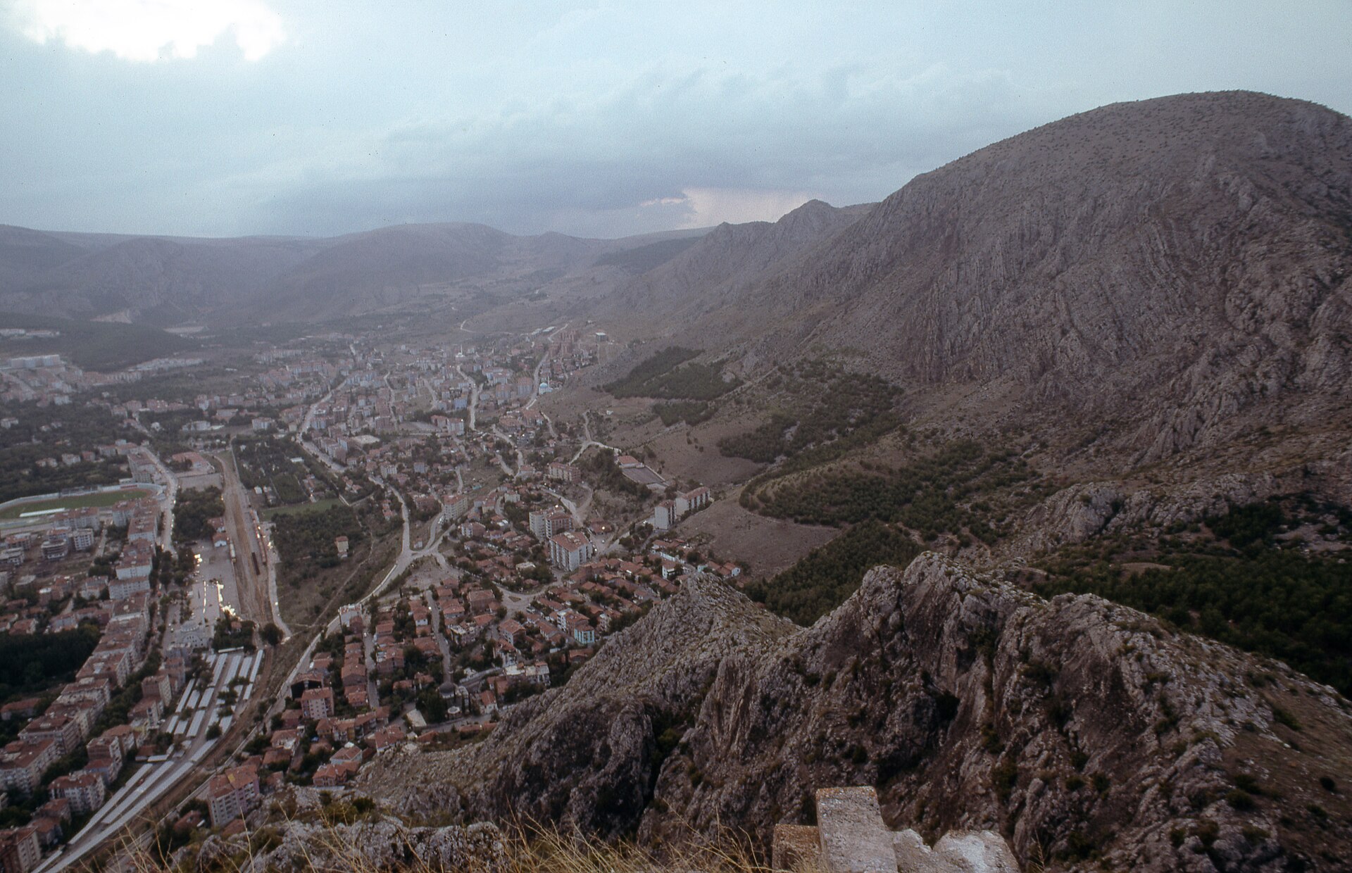 Amasya View from kale or near