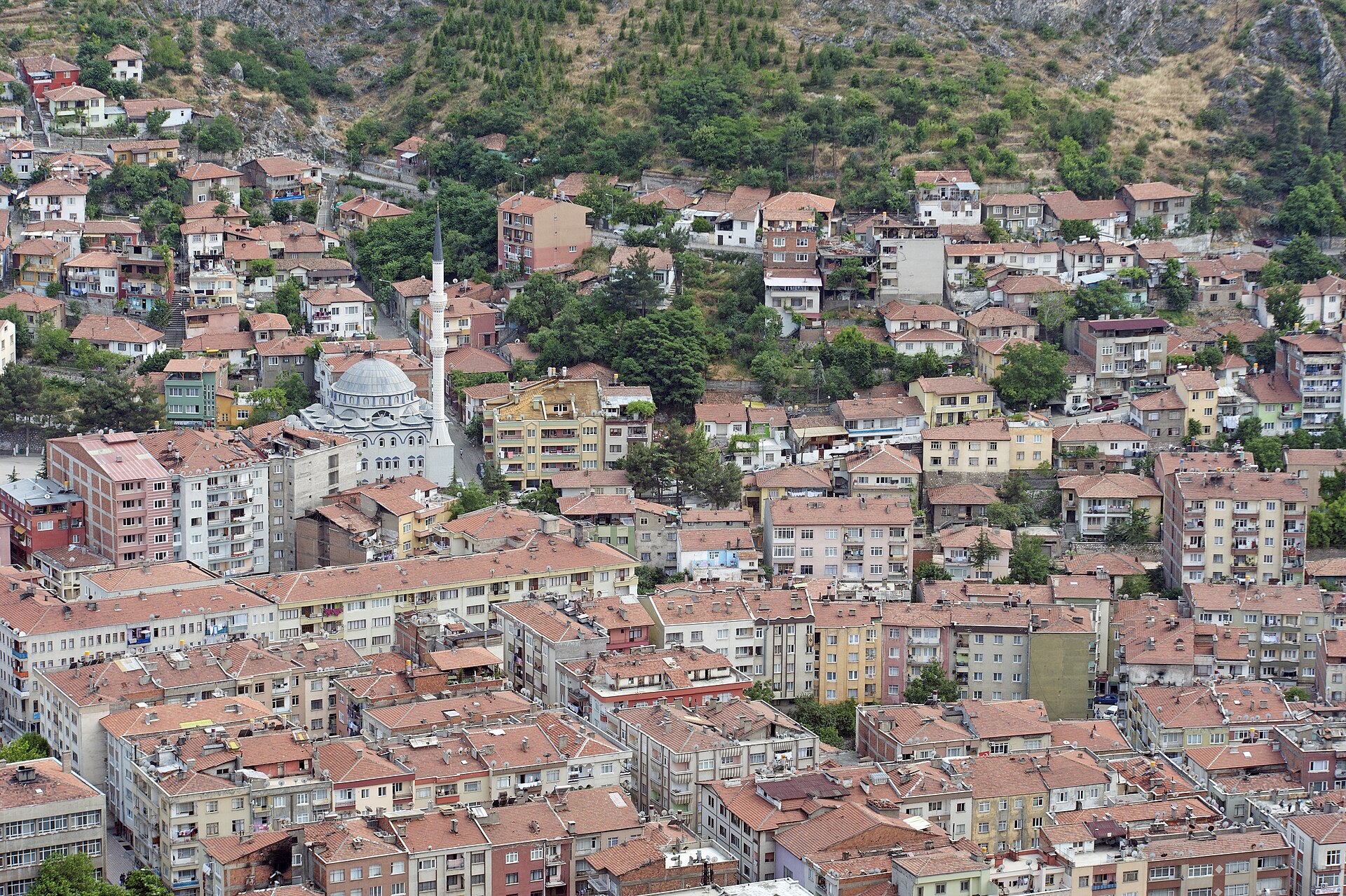 Amasya View from kale or near Unidentified mosque