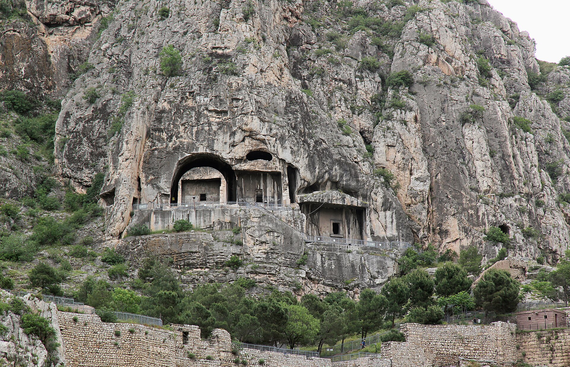 Amasya, Nordtürkei, Königsgräber