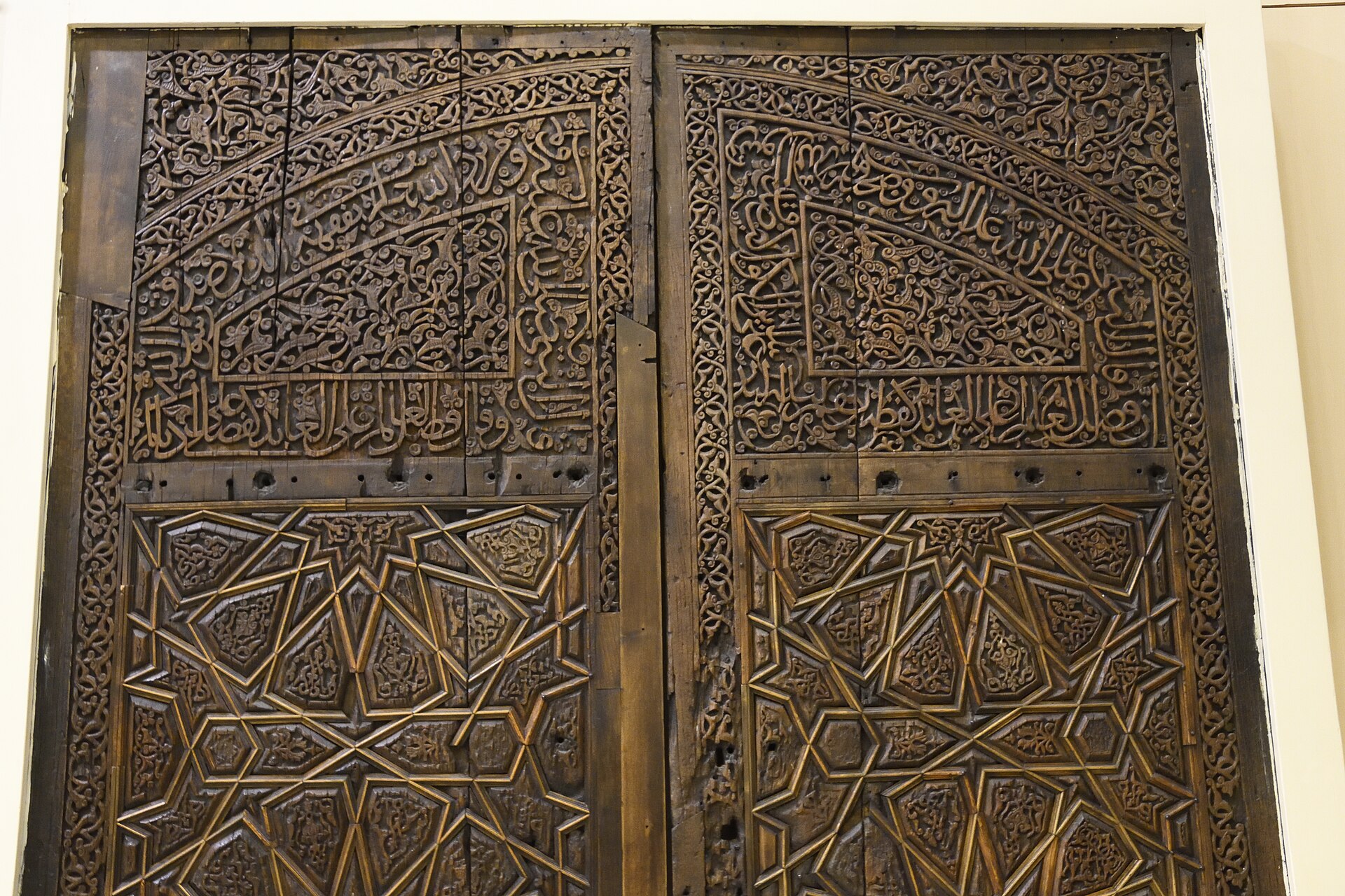 Ankara Ethnography Museum Portal of the Çelebi Sultan Mehmet Madrasah in Merzifon Part in 2019