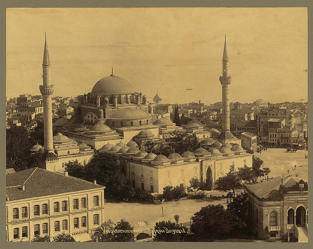 Vue panoramique de la Mosquée Bayazed