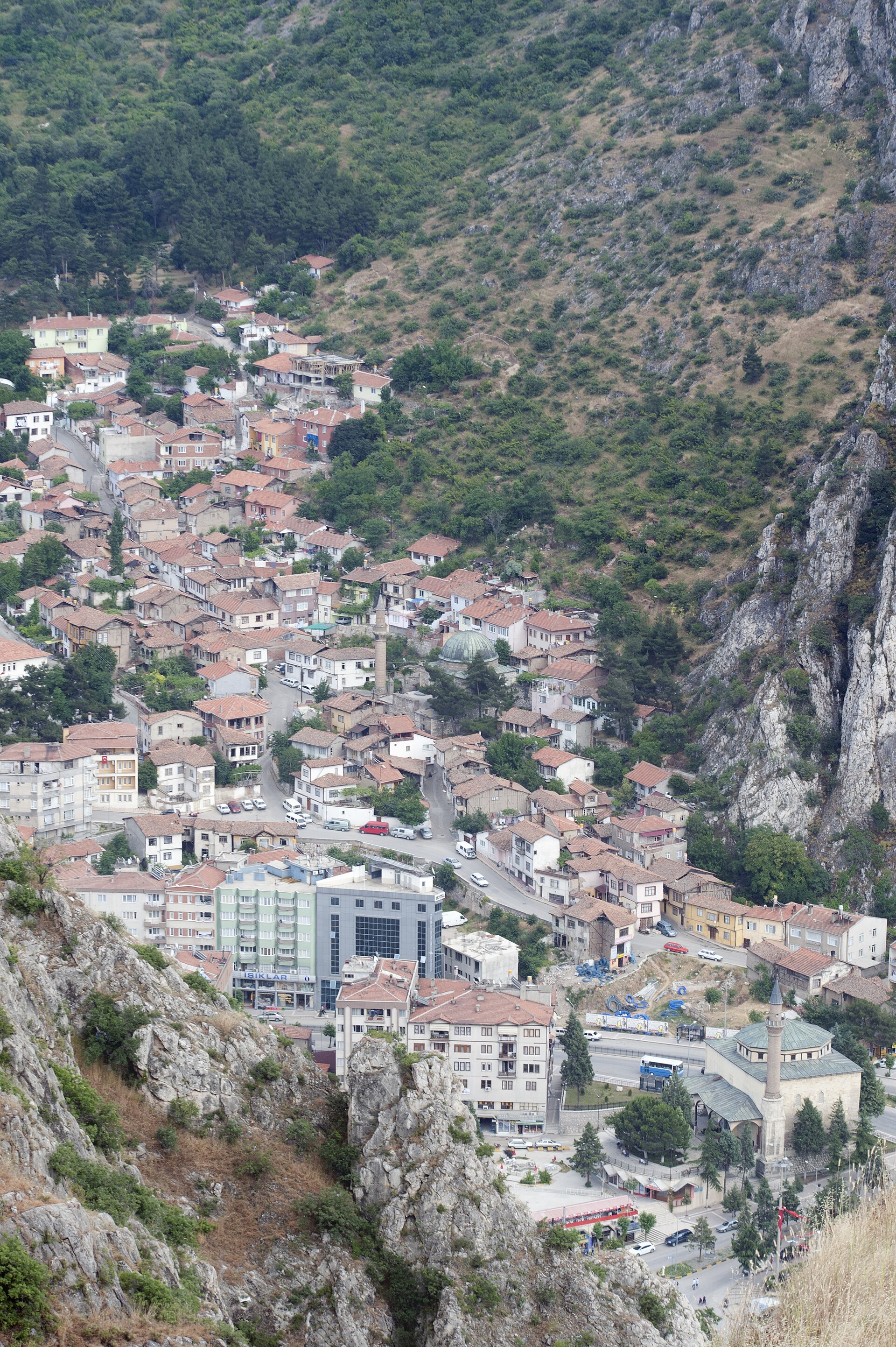 Amasya View from kale or near