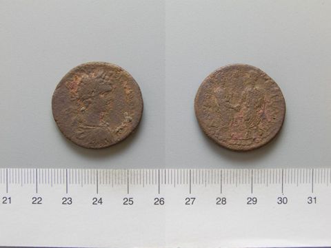 Coin of Caracalla, Roman Emperor, from Amasia, Yale University Art Gallery, inv. 1938.6000.4199