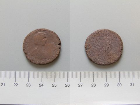 Coin of Septimius Severus, Emperor of Rome, from Amasia, Yale University Art Gallery, inv. 1938.6000.4200