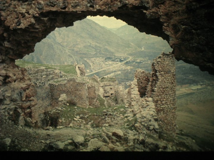 Amasya Kalesi kalıntıları