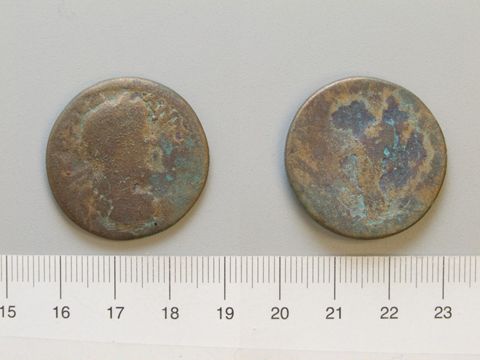 Antoninianus of Commodus, Emperor of Rome from Amaseia, Yale University Art Gallery, inv. 1938.6000.28