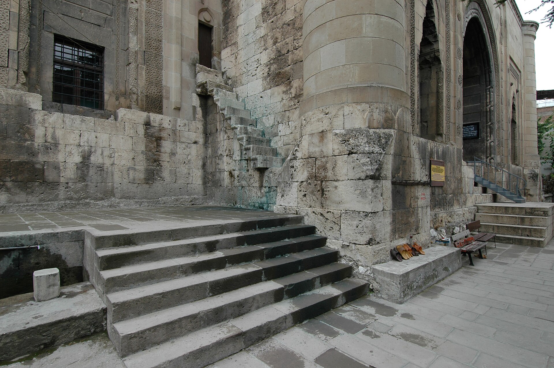 Amasya Gökmedrese complex Mosque exterior