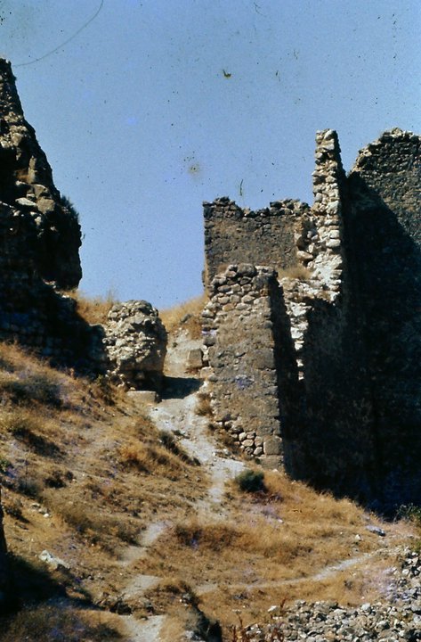 Amasya Kalesi kalıntıları