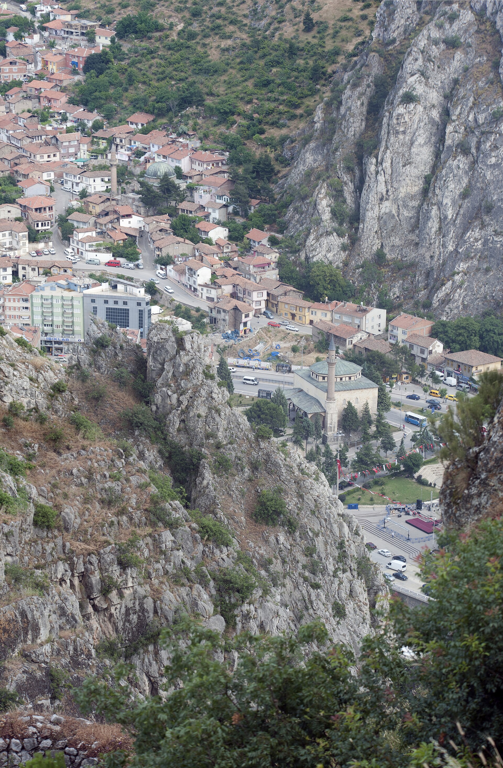 Amasya View from kale or near 7392 panorama