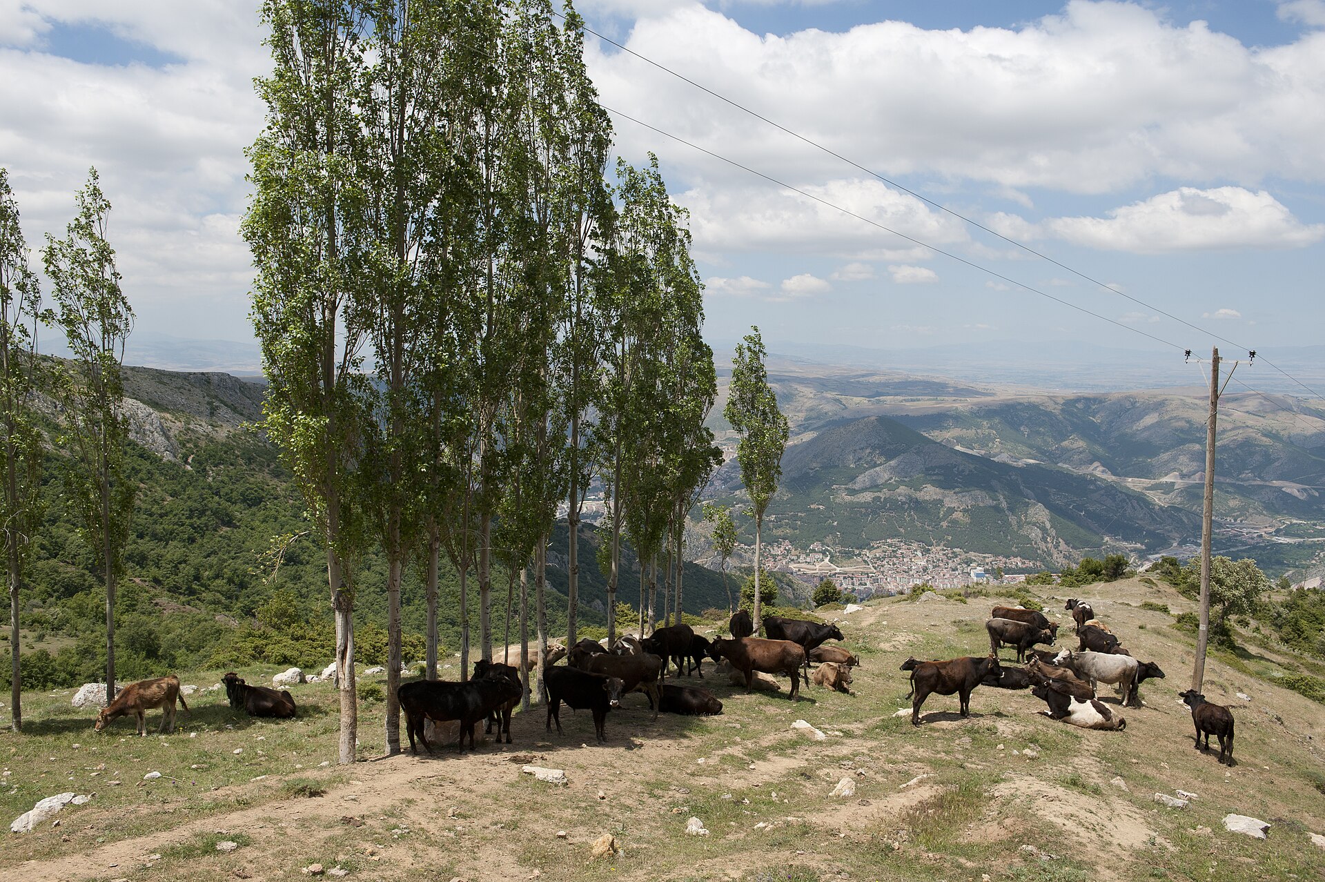 Amasya Mountain to south Plateau
