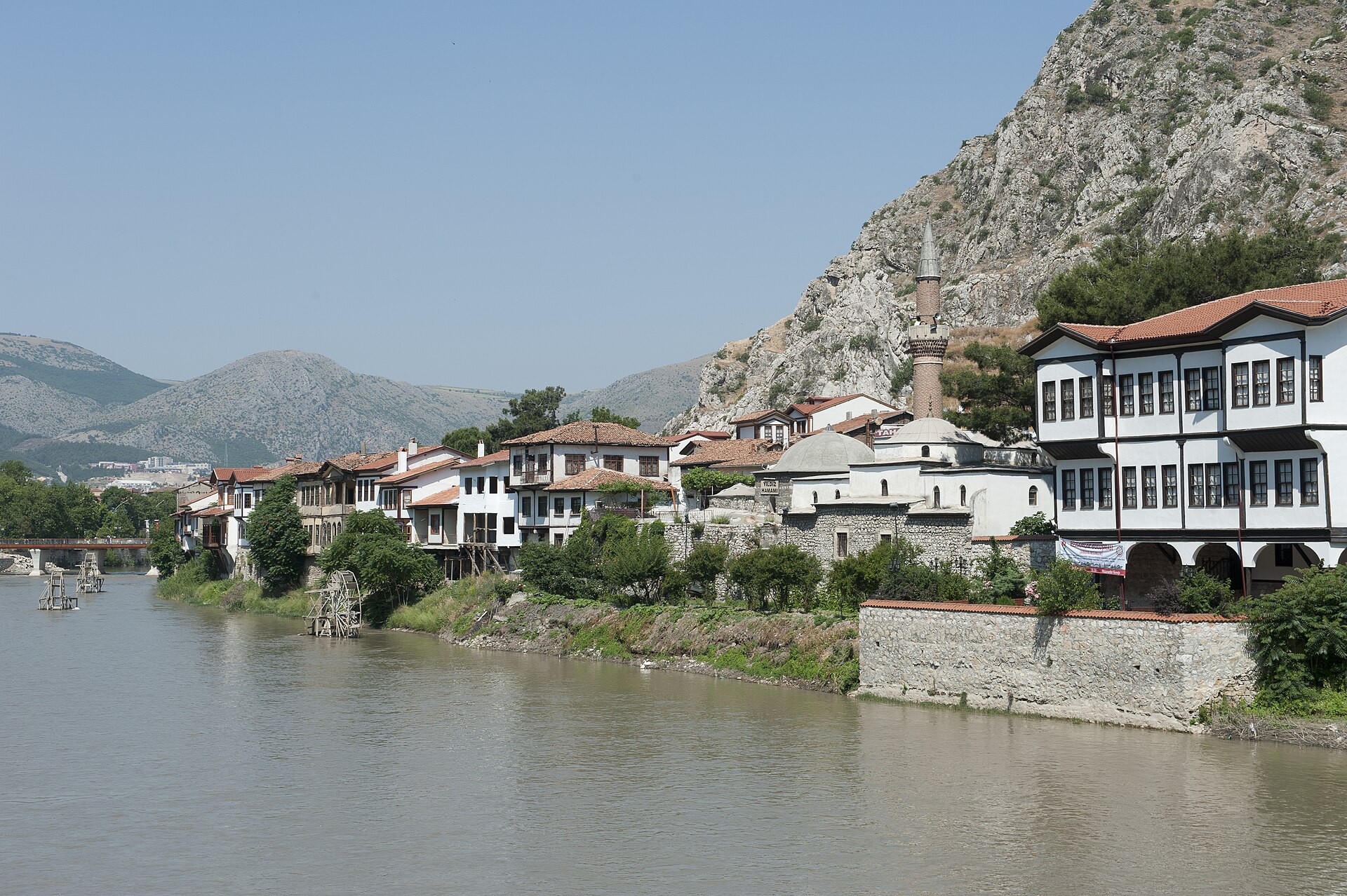 Amasya Yeşilmak Yıldız Hamamı and Hattuniye Mosque