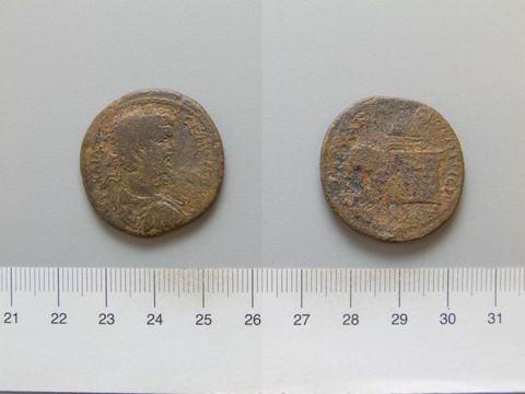 Coin of Septimius Severus, Emperor of Rome, from Amasia, Yale University Art Gallery, inv. 1938.6000.4218