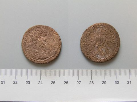 Coin of Septimius Severus, Emperor of Rome, from Amasia, Yale University Art Gallery, inv. 1938.6000.4210
