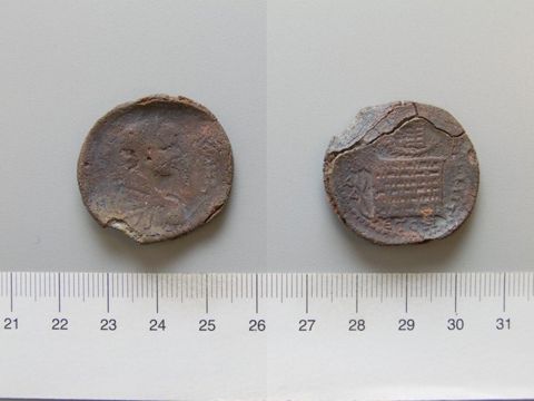 Coin of Caracalla, Roman Emperor, from Amasia, Yale University Art Gallery, inv. 1938.6000.4226