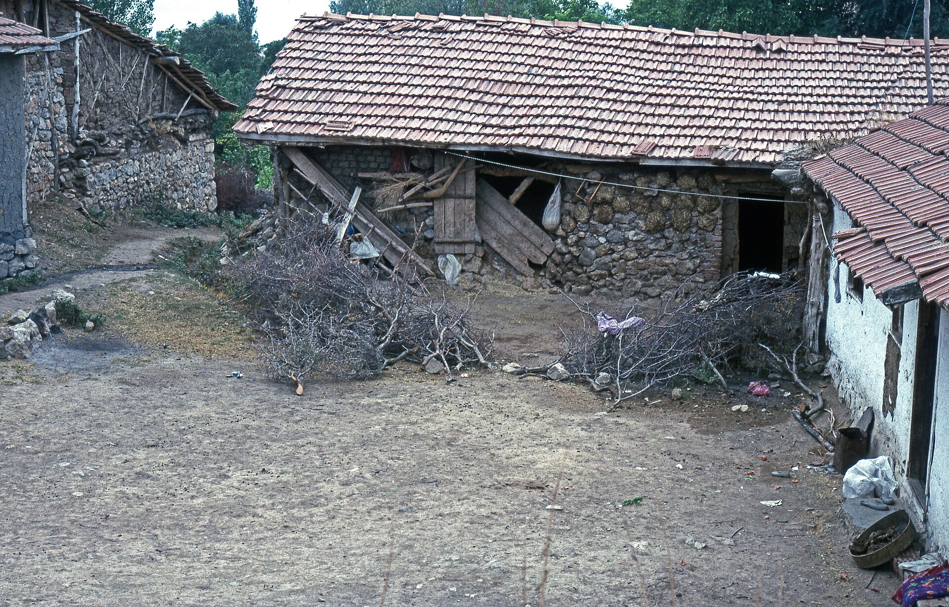 Amasya Mountain to south Village in 1990s