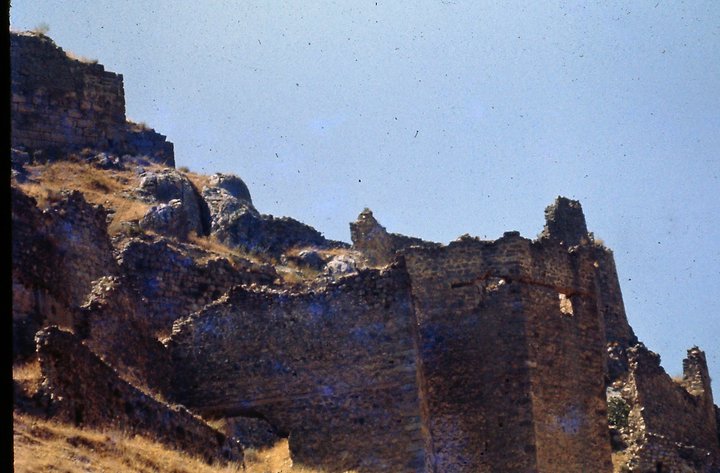 Amasya Kalesi kalıntıları