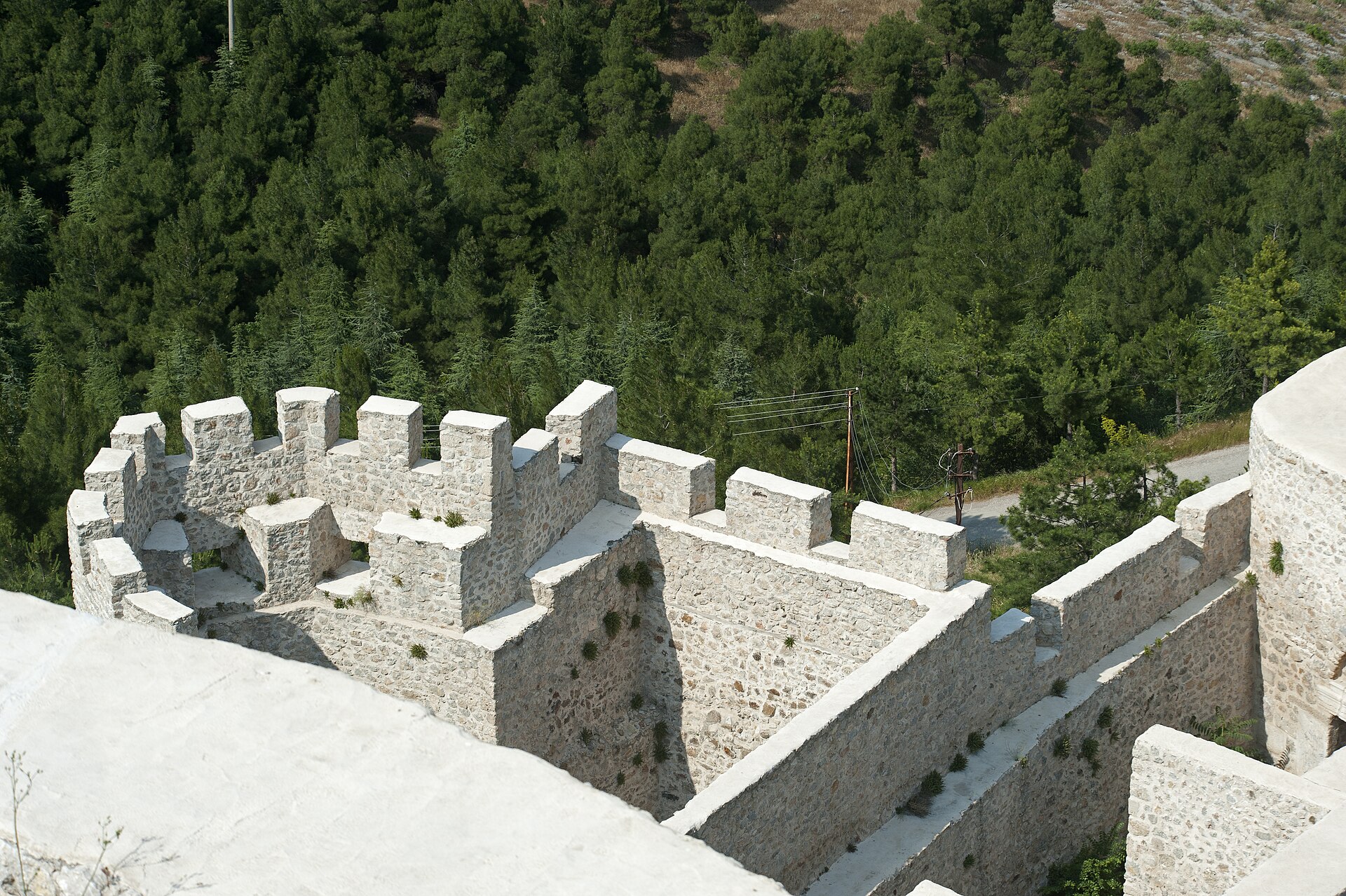 Amasya Castle and its walls