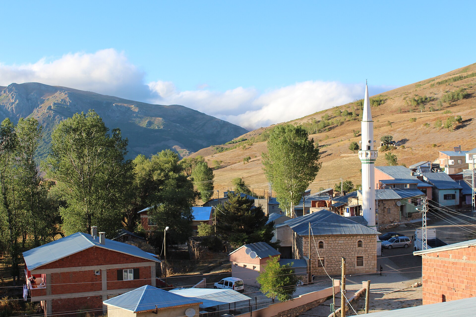 Akpınar Village in Gumushane